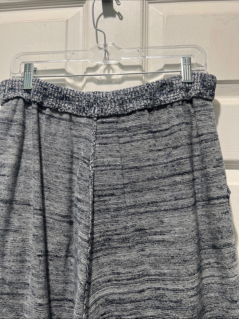 Free People Blue with White Flare Knit Pants - Picture 11 of 12